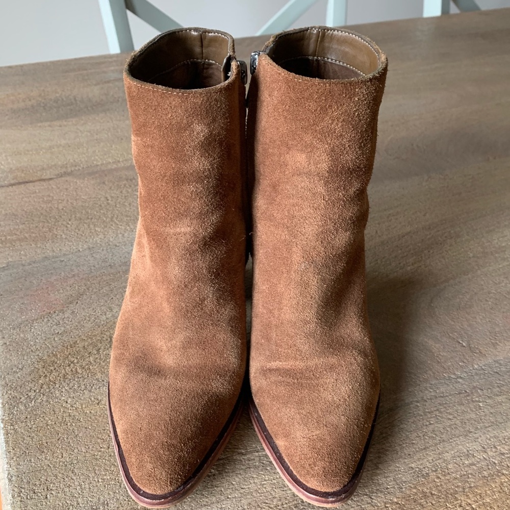 Size 6 Sam Edelman booties in Brown